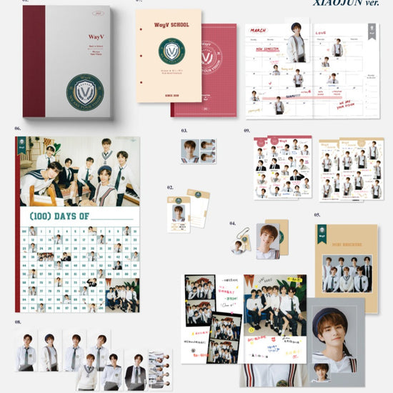 Official WayV 2021 Back to School Kit - Kpop Omo