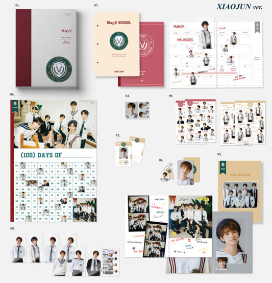 Official WayV 2021 Back to School Kit - Kpop Omo