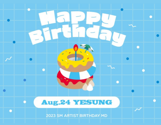 SUPER JUNIOR YESUNG OFFICIAL MD - BIRTHDAY