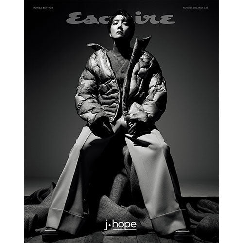 BTS J-HOPE on ESQUIRE MAGAZINE Cover (Aug 2023 Issue)