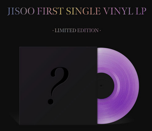 BLACKPINK JISOO - 1ST シングル ビニール LP 限定版