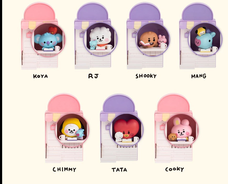 BTS x BT21 My Little Buddy Cafe Model Watch - Kpop Omo