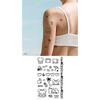 BT21 MININI TATOO STICKER SOMMER SKY