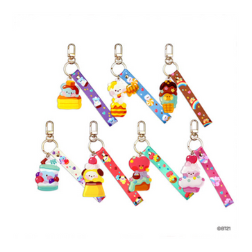 BTS x BT21 Sweetie Figure アクリルストラップキーホルダー – Kpop Omo