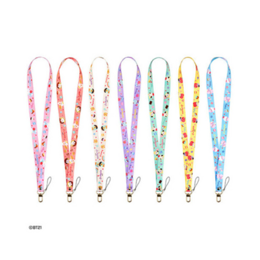 BTS x BT21 MININI SWEETIE NECK STRAP