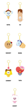 BTS x BT21 BABY SWEET THINGS FIGURE KEYRING