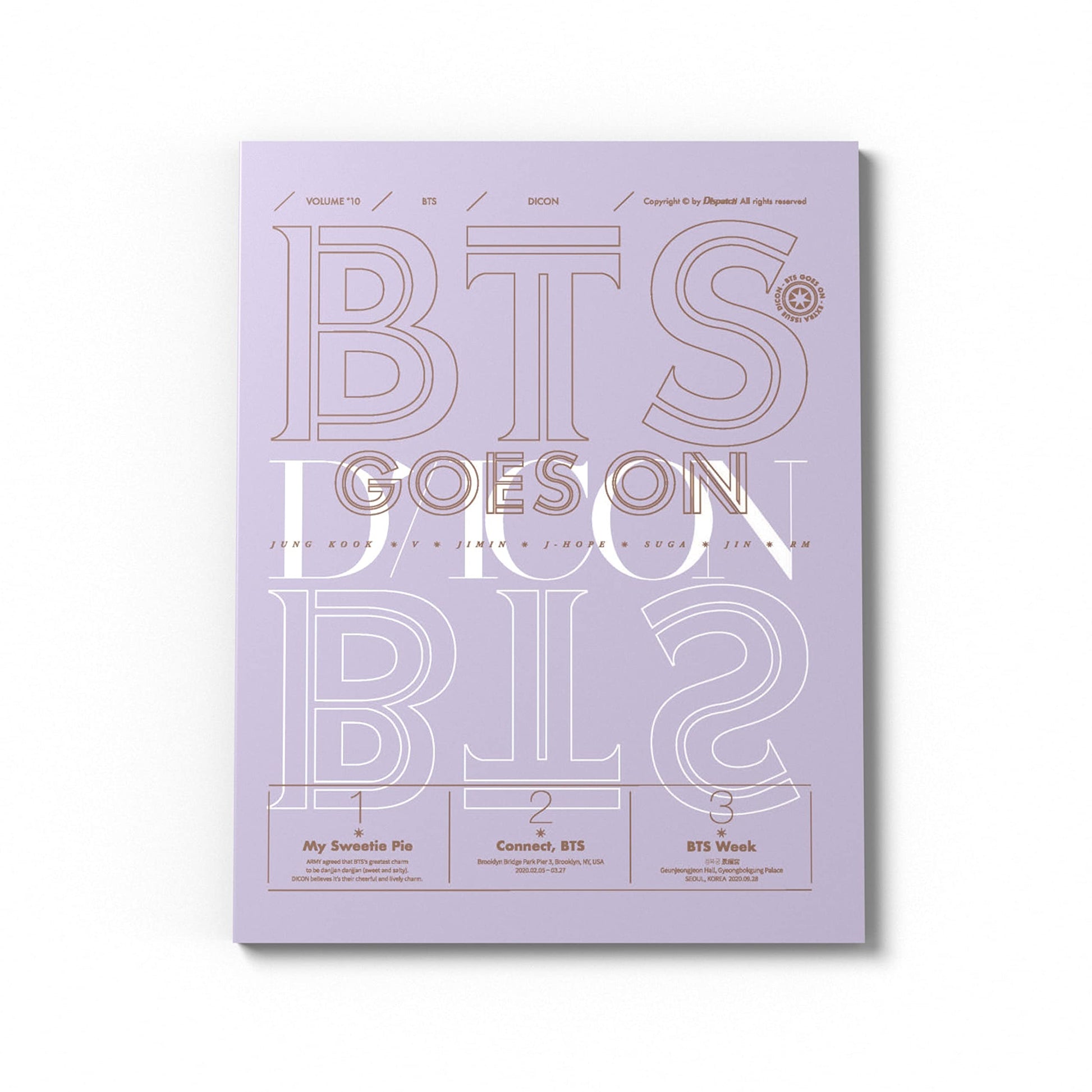 D-ICON (DICON) BTS GOES ON - Global Edition (English Ver) - Kpop Omo