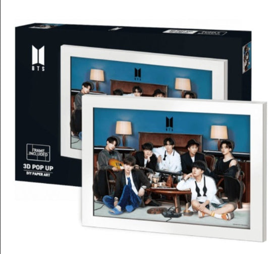 BTS - 3D POP UP PUZZLE - Kpop Omo