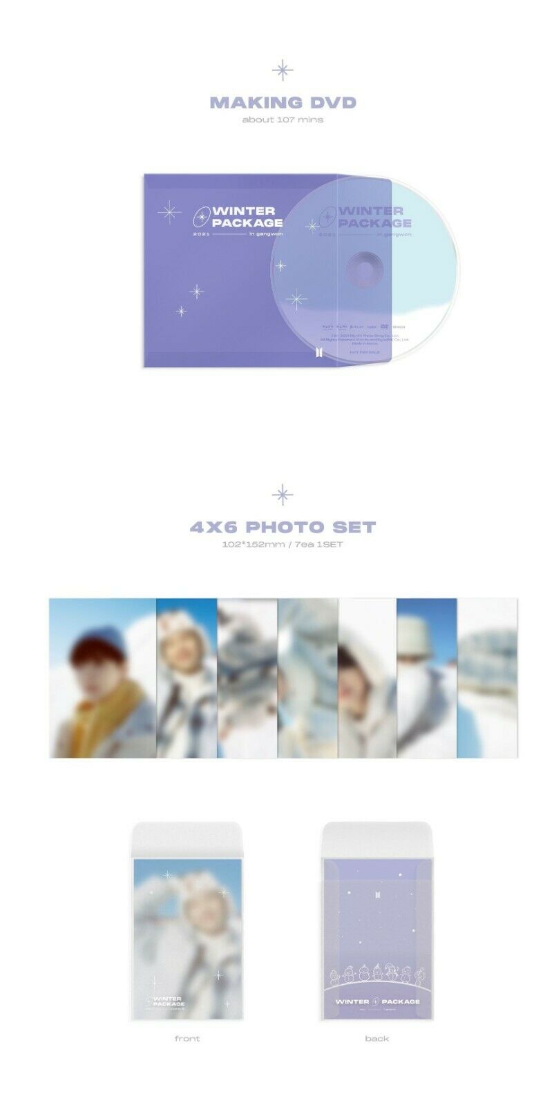 Official BTS Winter Package 2021 - Kpop Omo