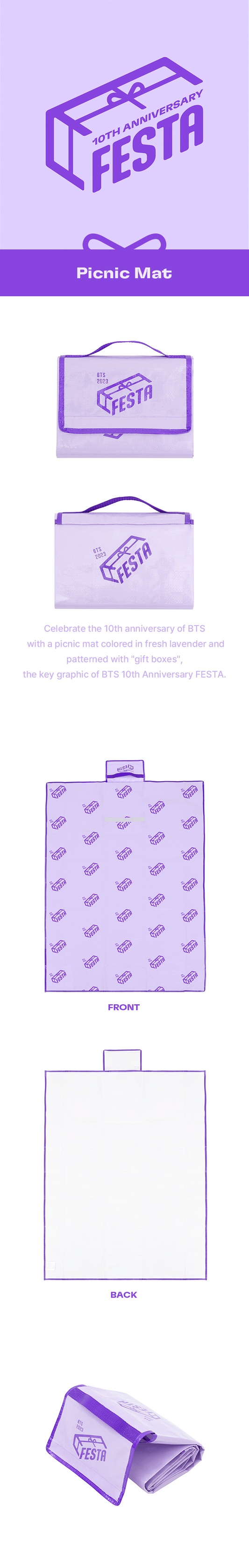 BTS 10周年公式MD [FESTA]