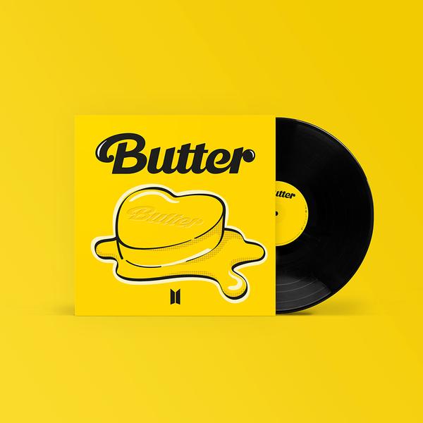BTS BUTTER - Official 7'' Limited Edition LP + Cassette Tape - Kpop Omo