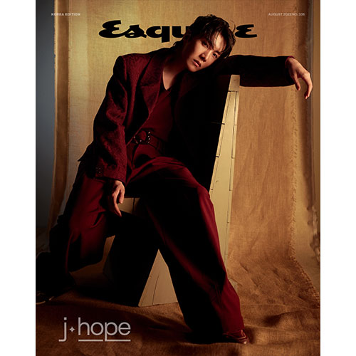 BTS J-HOPE on ESQUIRE MAGAZINE Cover (Aug 2023 Issue) – Kpop Omo