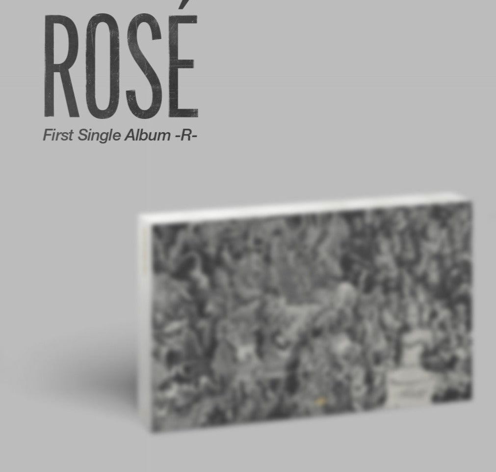 Official Blackpink Rose - First Single Album -R- – Kpop Omo