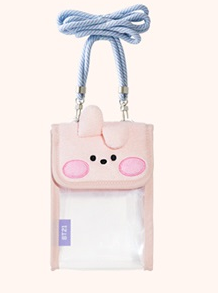 Bts x BT21 minini Transparent PVC Mini Cross Bag Cooky