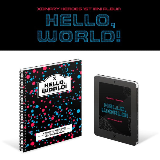 XDINARY-HEROES - 1ST MINI ALBUM HELLO WORLD - Kpop Omo