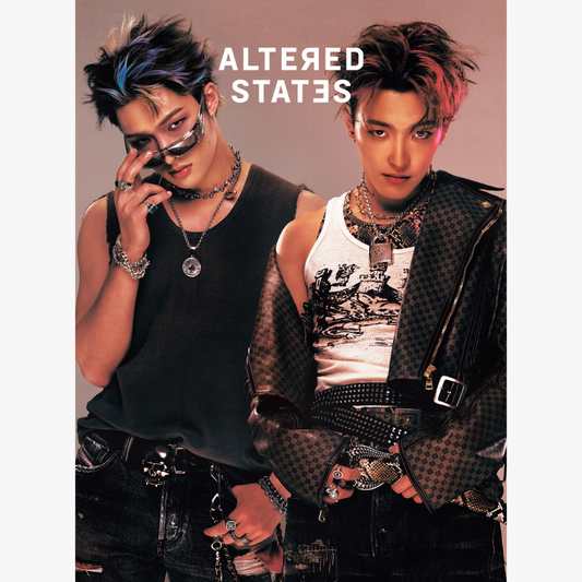 ATEEZ HONJOONG MINGI COVER ALTERED STATES ENGLAND MAGAZINE 2023 Nr. 6 