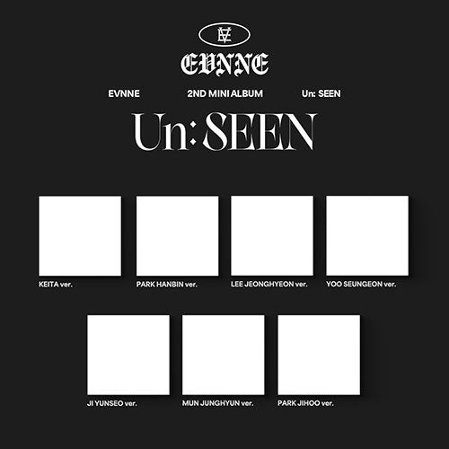 EVNNE 2ND MINI ALBUM - UN SEEN (DIGIPACK VER.)