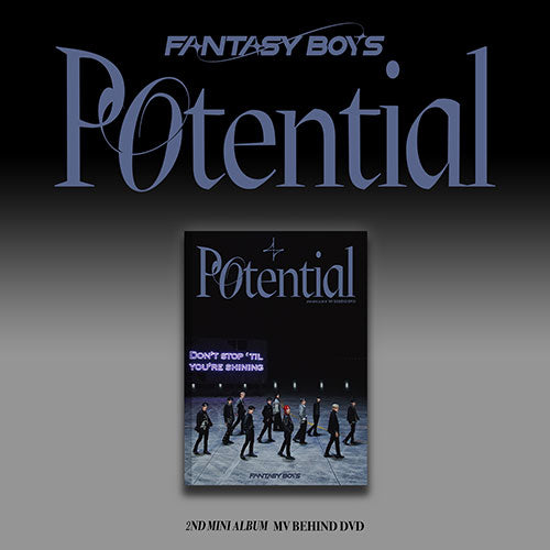 FANTASY BOYS 2ND MINI ALBUM MV BEHIND DVD - POTENTIAL