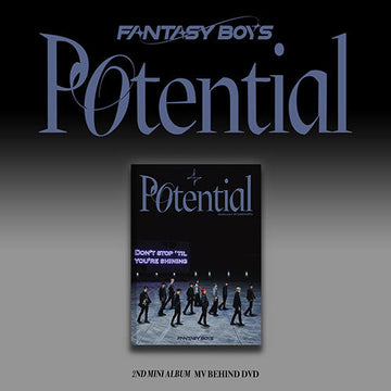 FANTASY BOYS 2ND MINI ALBUM MV BEHIND DVD - POTENTIAL