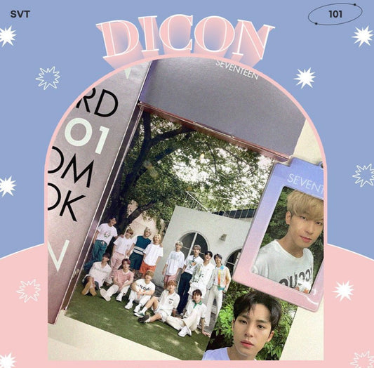 SEVENTEEN D-ICON (DICON) Photocard 101: Custom Book - Kpop Omo