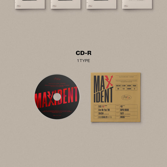 STRAY KIDS 7th Mini Album - MAXIDENT (Case Version) - Kpop Omo