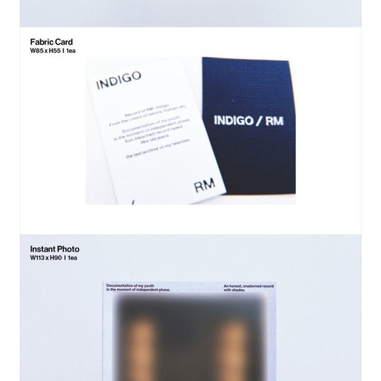 BTS RM Solo Album - Indigo - Kpop Omo