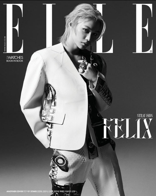 Stray Kids フェリックスが Elle Korea Magazine (2023 年 5 月号) に登場