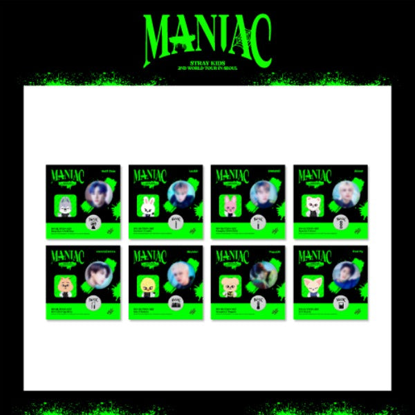 STRAY KIDS x SKZOO - 2nd World Tour Maniac Official Merch - Kpop Omo