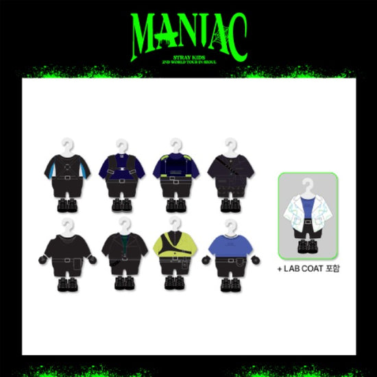 STRAY KIDS x SKZOO - 2nd World Tour Maniac Official Merch - Kpop Omo