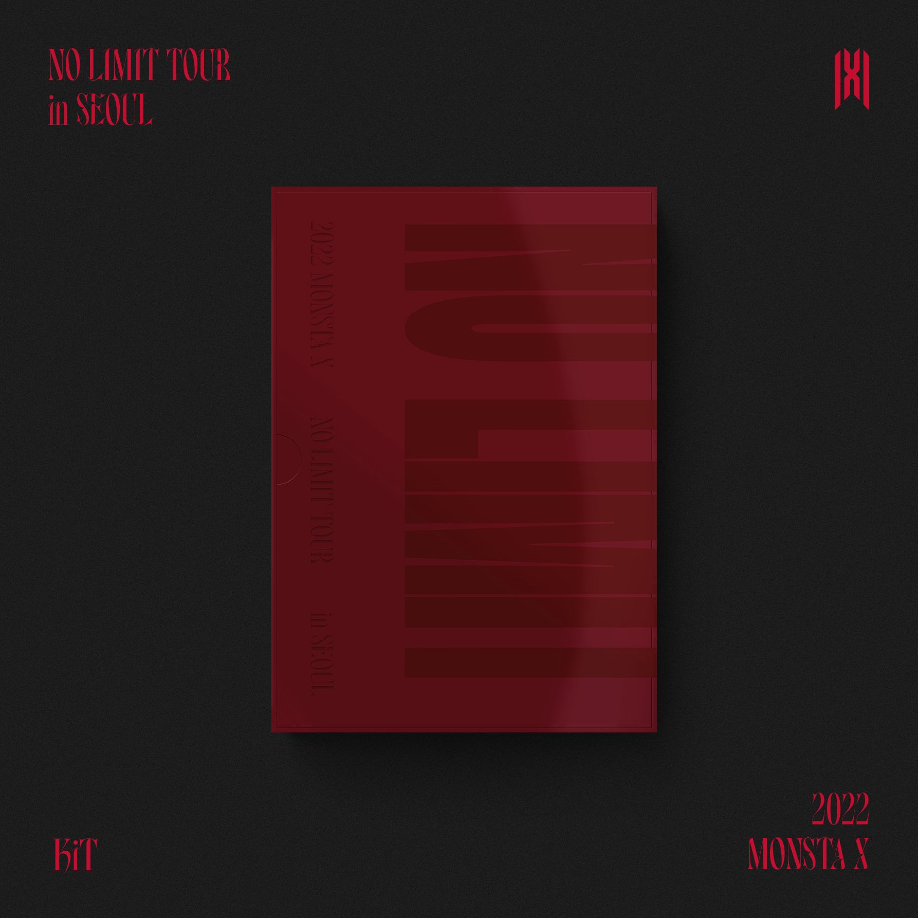 MONSTA X 2022 <NO LIMIT> TOUR in SEOUL DVD Blu-Ray KiT - Kpop Omo