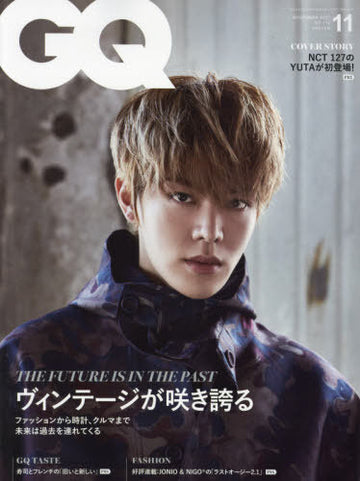 GQ JAPAN November 2021 Issue (Cover: NCT 127 YUTA) - Kpop Omo