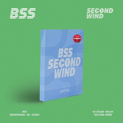 Seventeen BSS 1st シングル アルバム - Second Wind (開封箱、付属品なし)