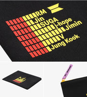 BTS x McDonalds Official Logo Short Sleeve T-Shirt and Pouch - Kpop Omo
