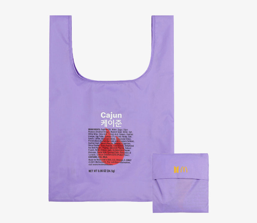 BTS x McDonalds Official Cajun Bag - Kpop Omo