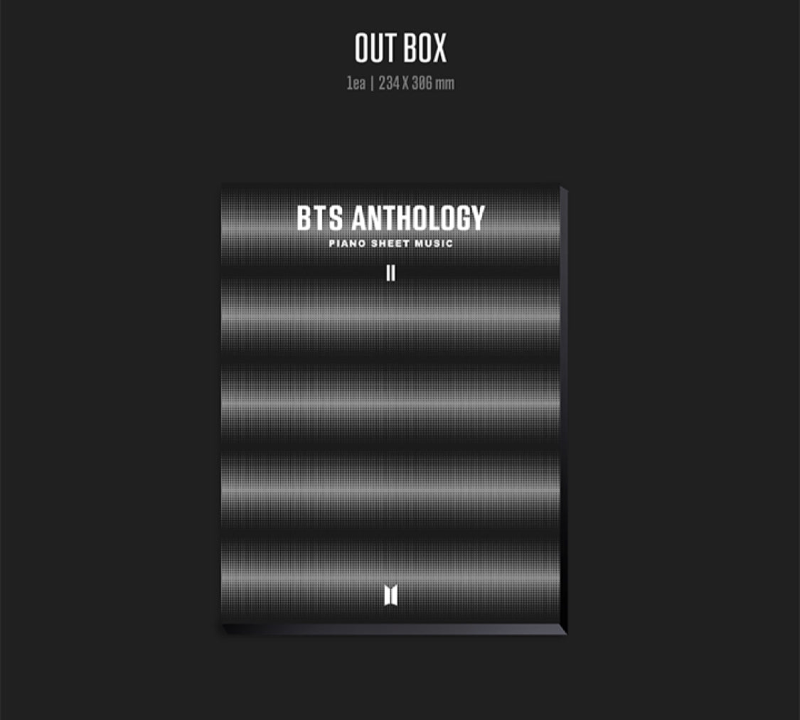 BTS Anthology Piano Sheet Music II - Kpop Omo