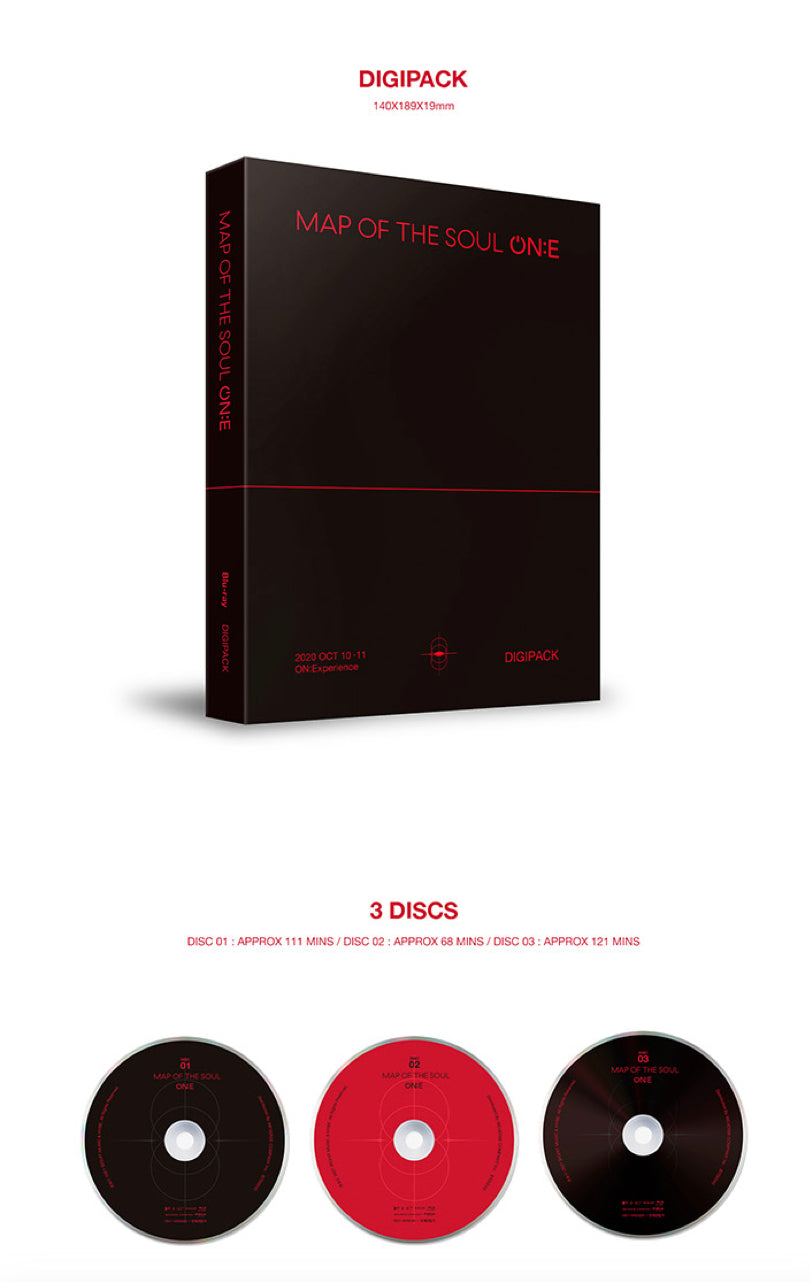 BTS Map of the Soul ON:E DVD & Blu-Ray - Kpop Omo