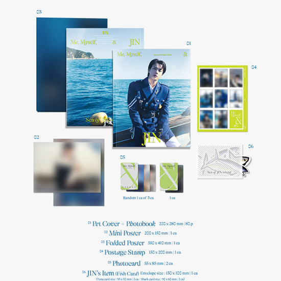 BTS JIN Special 8 Photo-Folio: Me, Myself and Jin ‘Sea of JIN Island’ - Kpop Omo