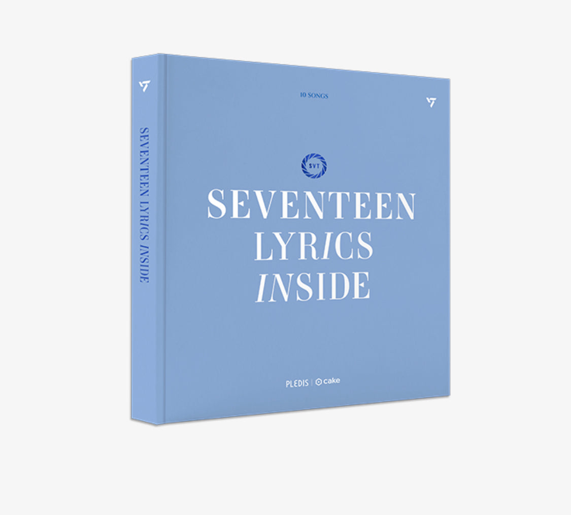 SEVENTEEN Lyrics Inside Book (First Edition) - Kpop Omo