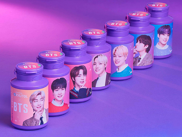 BTS x Xylitol Chewing Gum Limited Edition - Kpop Omo