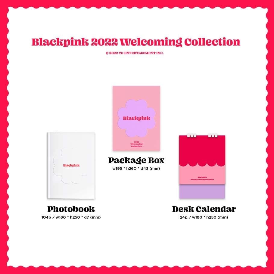 BLACKPINK 2022 Welcoming Collection - Kpop Omo