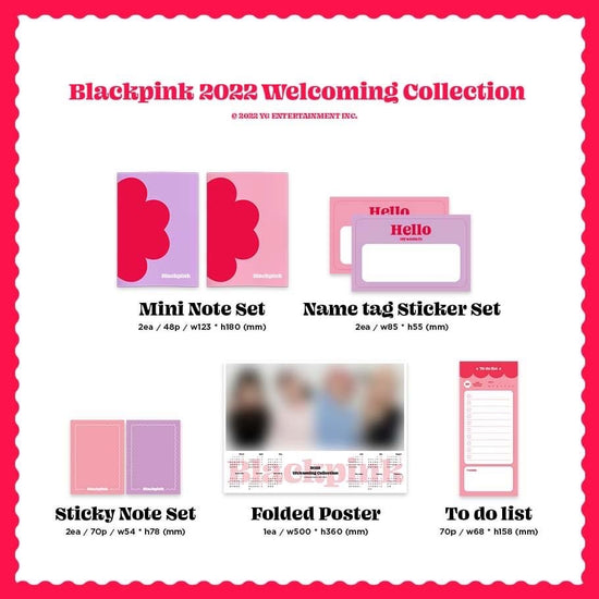 BLACKPINK 2022 Welcoming Collection - Kpop Omo