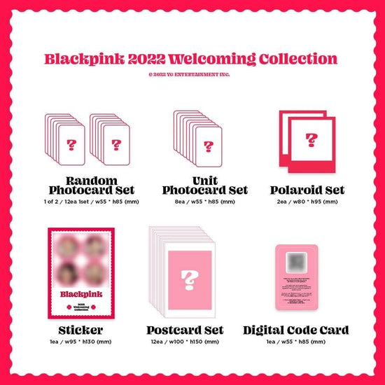 BLACKPINK 2022 Welcoming Collection - Kpop Omo