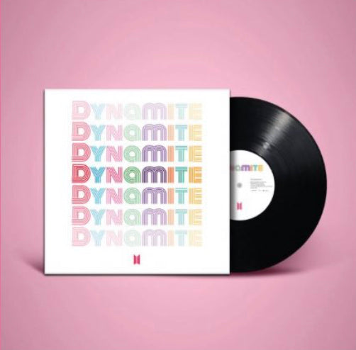 BTS Dynamite - Official Limited Edition Vinyl / Cassette Tape - Kpop Omo