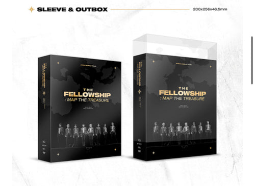 Official ATEEZ The Fellowship Map The Treasure Seoul DVD