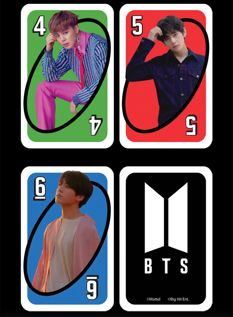 Official BTS Giant UNO Card Pack - Kpop Omo