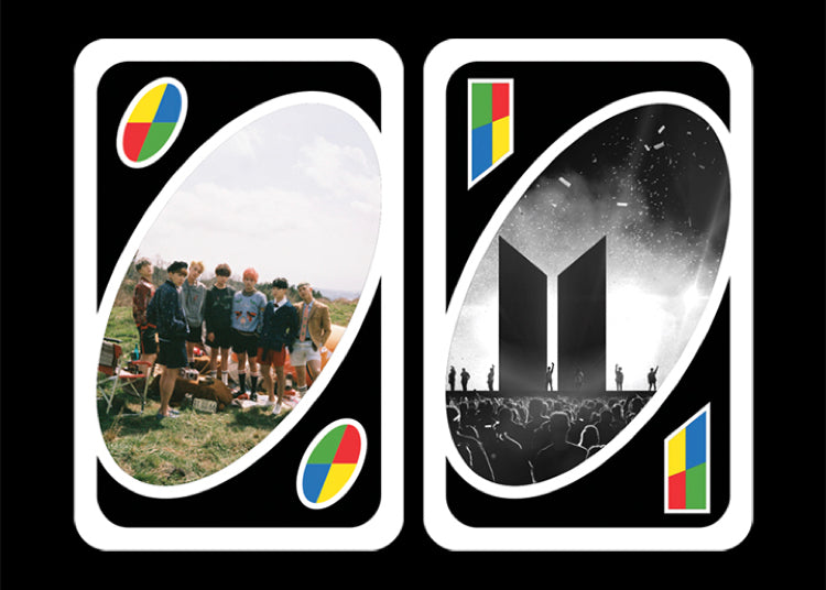 Official BTS Giant UNO Card Pack - Kpop Omo