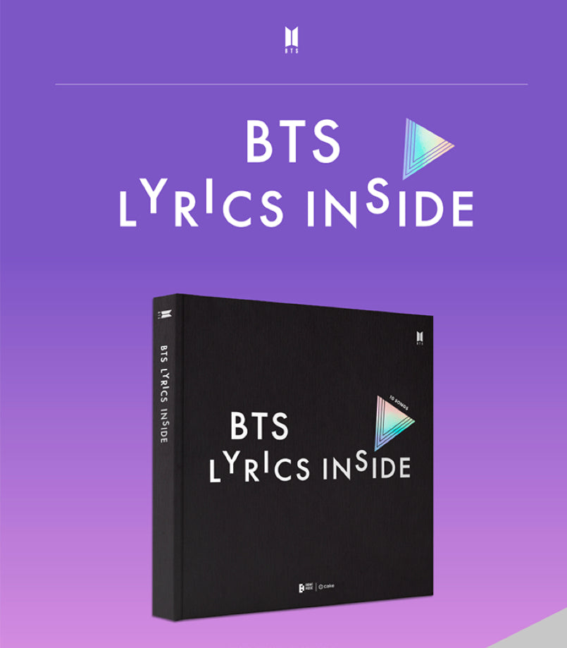 BTS Lyrics Inside Book – Kpop Omo