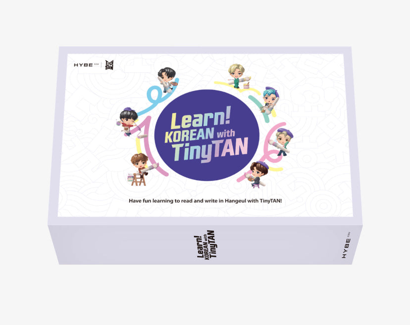 BTS Learn Korean with TinyTan Official Package