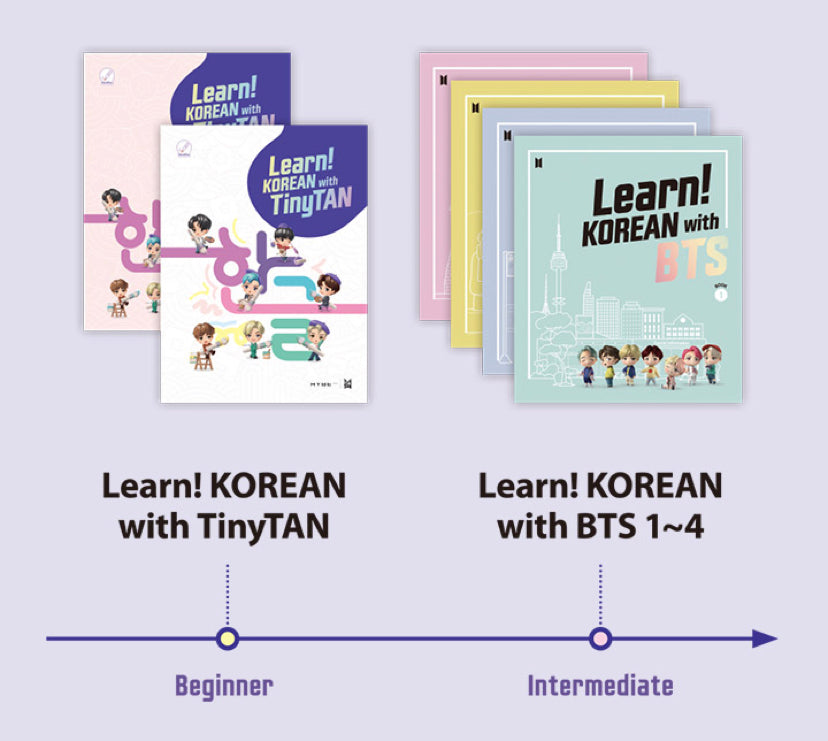 BTS Learn Korean with TinyTan Official Package – Kpop Omo