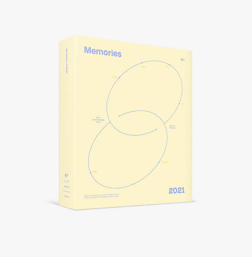 BTS - Memories of 2021 DVD Blu-Ray Digital Code - Kpop Omo